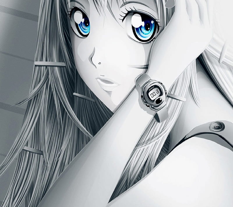 Cute Anime Girl, cartoon, color, n6, pretty, HD wallpaper | Peakpx