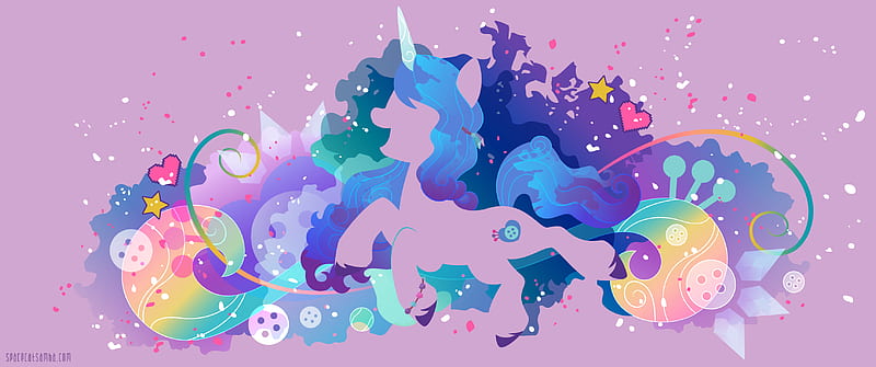 My Little Pony, My Little Pony: A New Generation, Izzy Moonbow , Minimalist, HD wallpaper