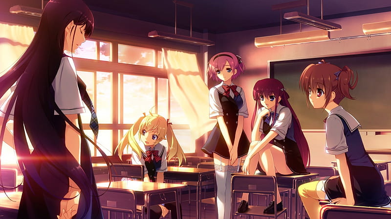 Anime, Grisaia (Série), Grisaia No Kajitsu, HD papel de parede