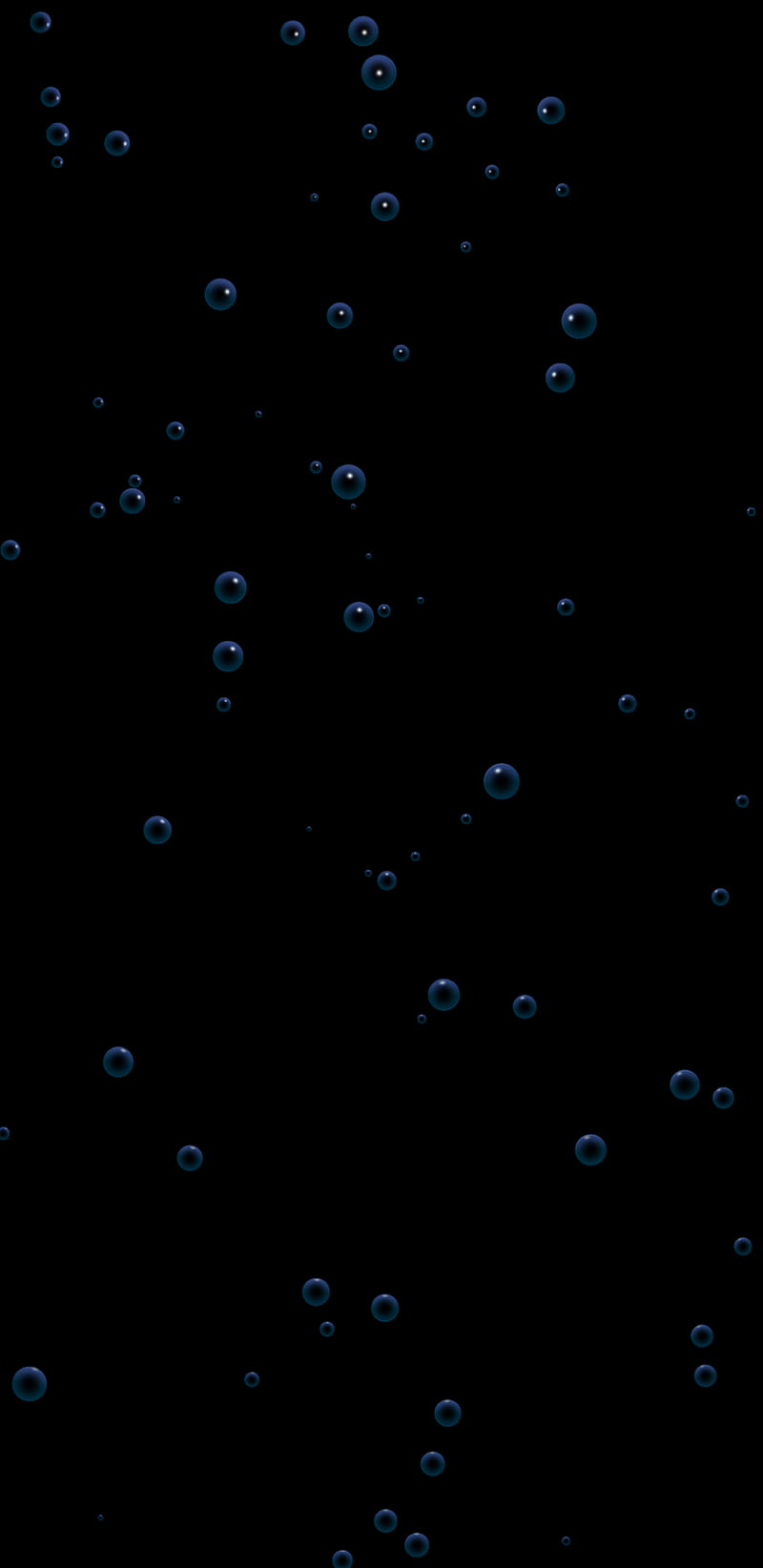 bubbles, circles, dark, form, HD phone wallpaper