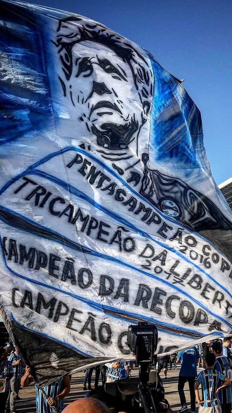 Gremio FBPA, futebol, imortal, penta campeao, renato gaucho, torcida gremista, tricolor, HD phone wallpaper