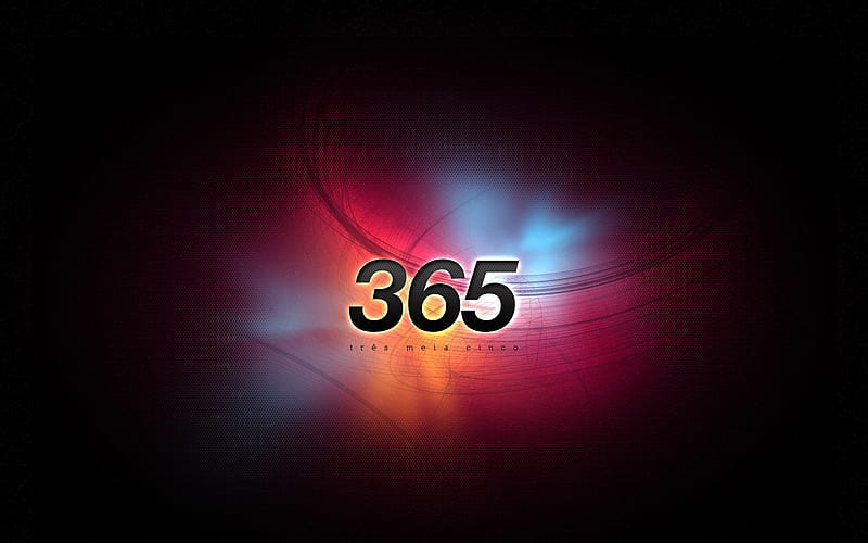 365-Tres Meia Cinco, 365, backgound, cg, numder, HD wallpaper