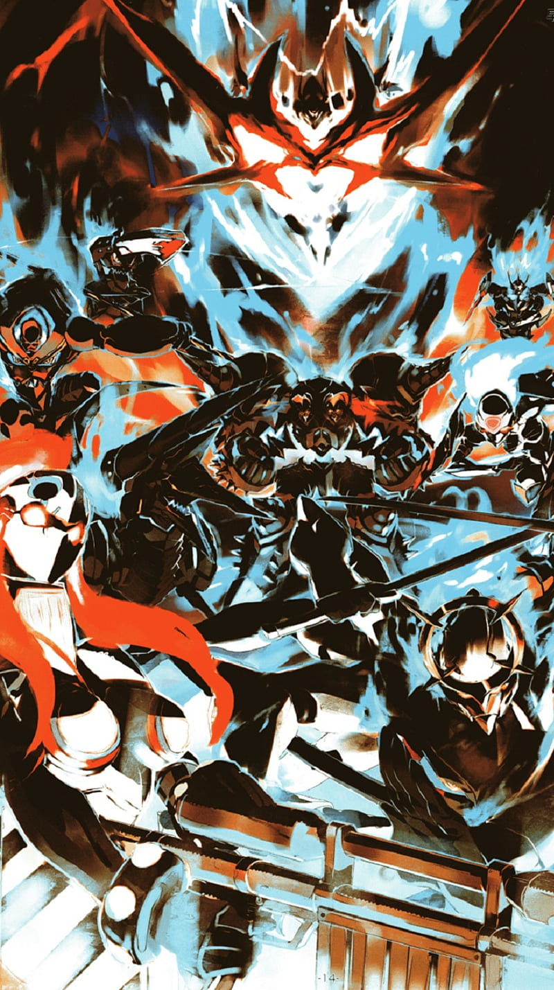 Gurren Lagann, gurren, lagann, team, toppa, HD phone wallpaper