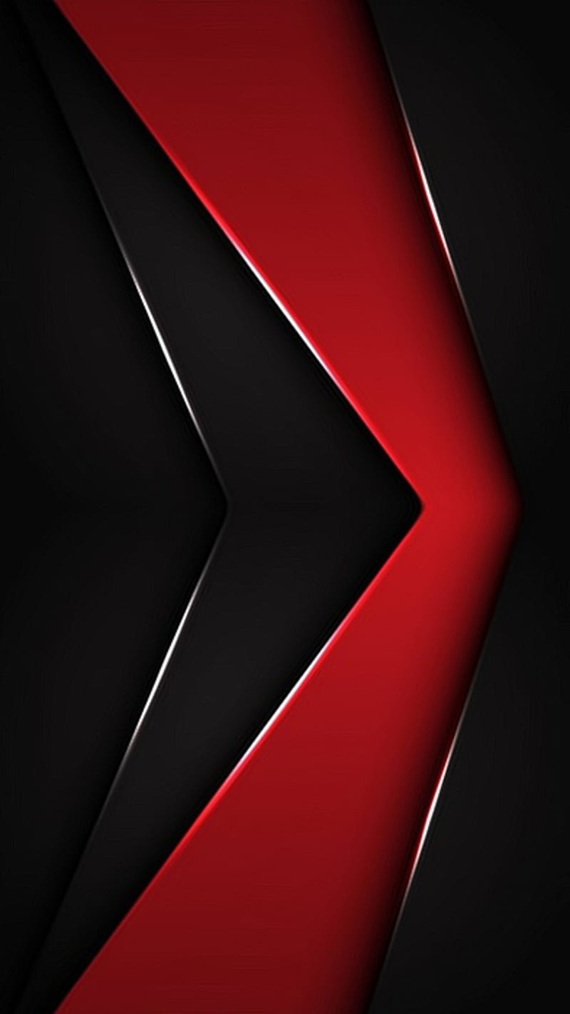 Ghhffhj, red, samsung, color, material, modern, black, geometric ...