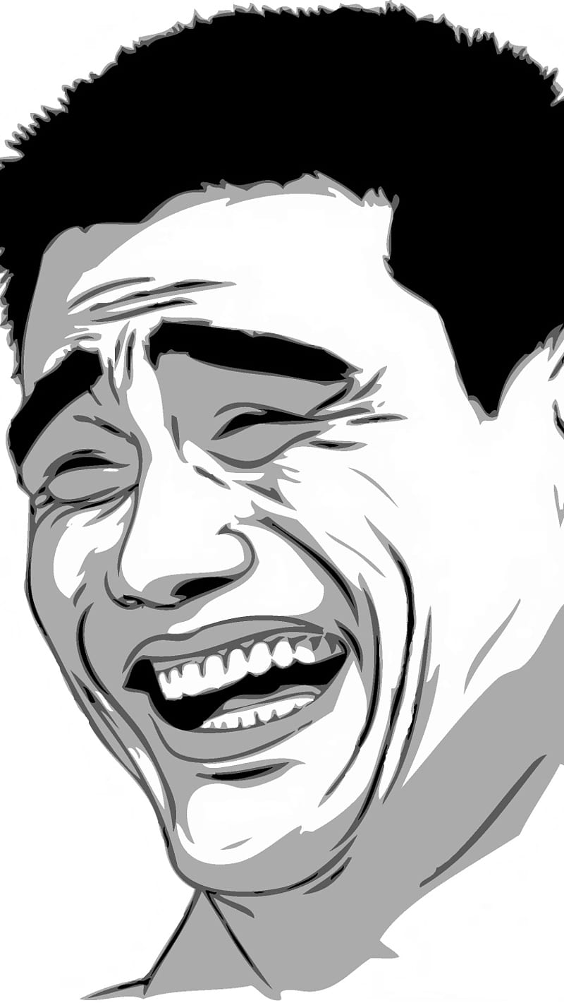 Troll Face, laugh, meme, HD wallpaper