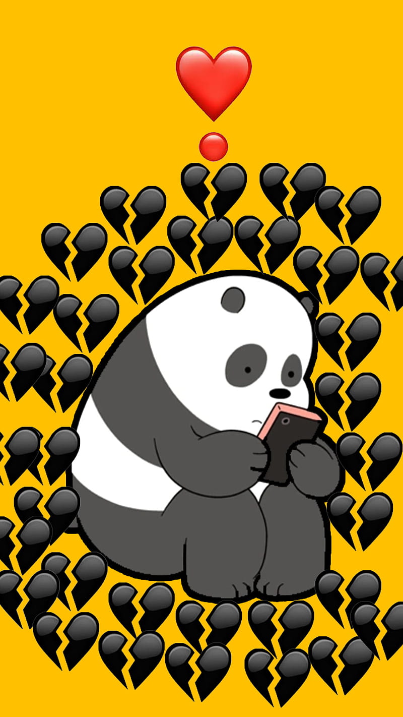 Panda, bears, emoji, emoji sad, emojis, emojis sad, escandaloso, panda  escandoloso, HD phone wallpaper | Peakpx