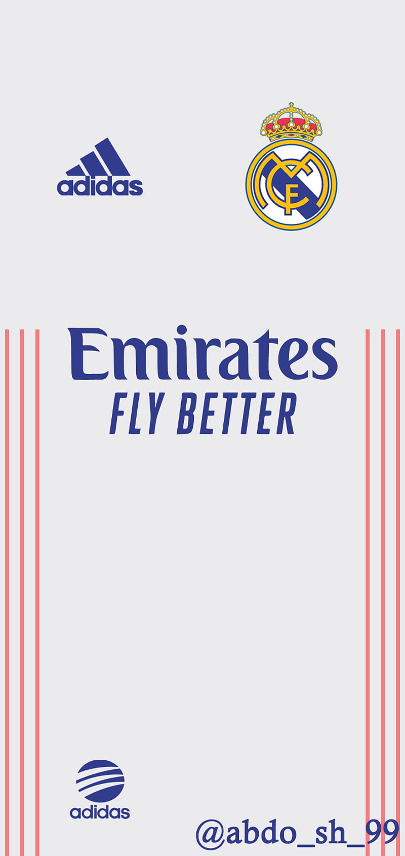 Real madrid, adidas, champions, fly emirates, fyp, la liga, HD phone ...
