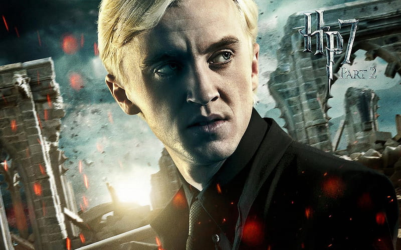 Harry Potter, Movie, Harry Potter And The Deathly Hallows: Part 2, Draco Malfoy, Tom Felton, HD wallpaper
