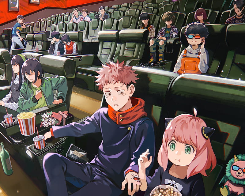 Anime, Crossover, HD wallpaper
