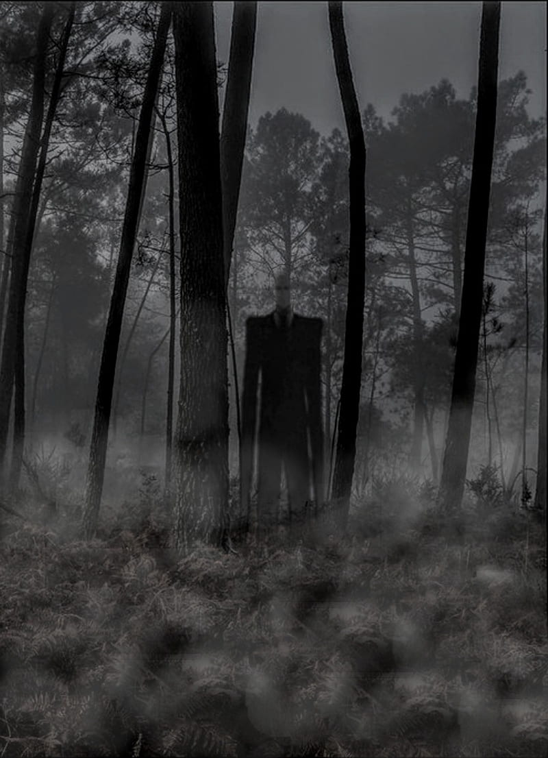 Slender Man Windows 1110 Theme  themepackme