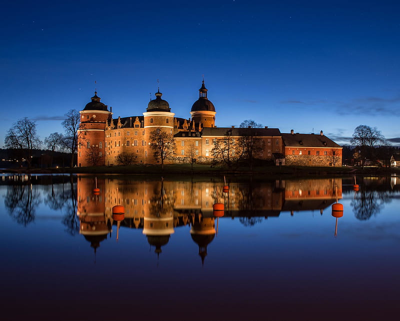 Castles, Castle, Gripsholm Castle, Mariefred, Sweden, HD wallpaper