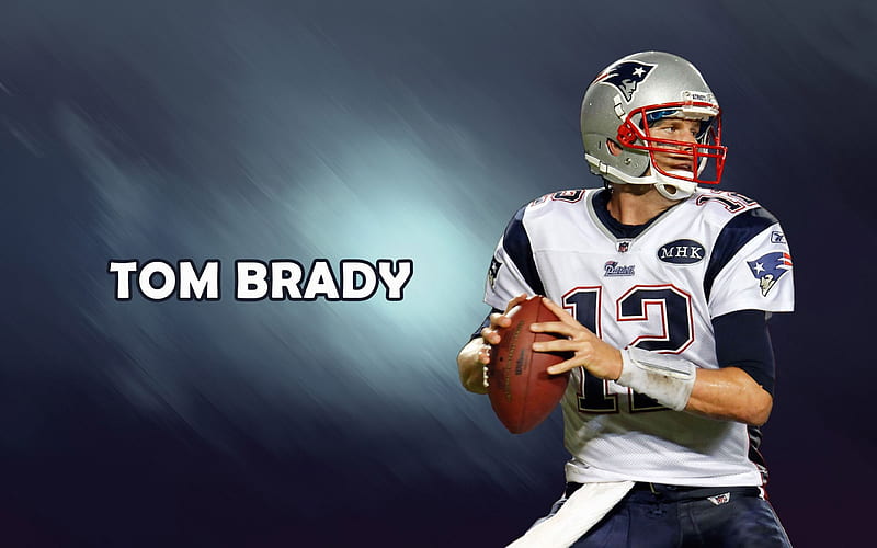 Tom Brady New England Patriots qb, 19, sport, 2012, football, 10, HD wallpaper