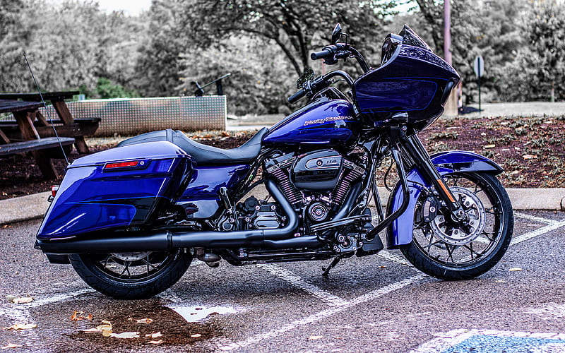 Harley-Davidson Road Glide Special FLTRXS side view, 2020 bikes, american motorcyles, R, Harley-Davidson, HD wallpaper