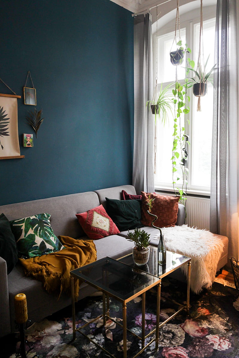 room, sofa, table, interior, comfort, HD phone wallpaper