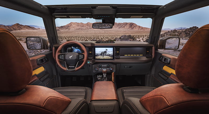 2021 Ford Bronco - Interior, Cockpit , car, HD wallpaper