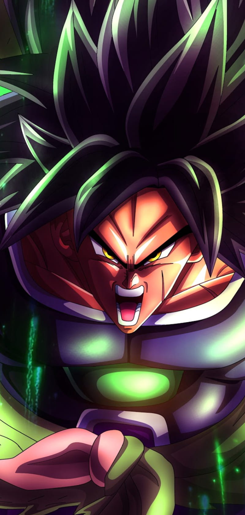 iPhone Android Broly Super Saiyan Dragon Ball Super Phone Live Wallpaper