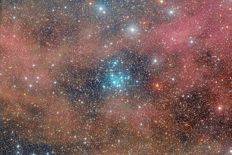 pleiades, stars, space, universe, HD wallpaper
