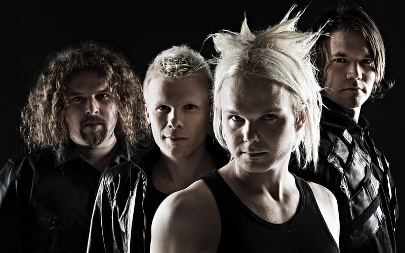 The Rasmus, Lauri Ylönen, Finnish rock band, participants, Eero Heinonen, Pauli Rantasalmi, Aki Hakala, HD wallpaper
