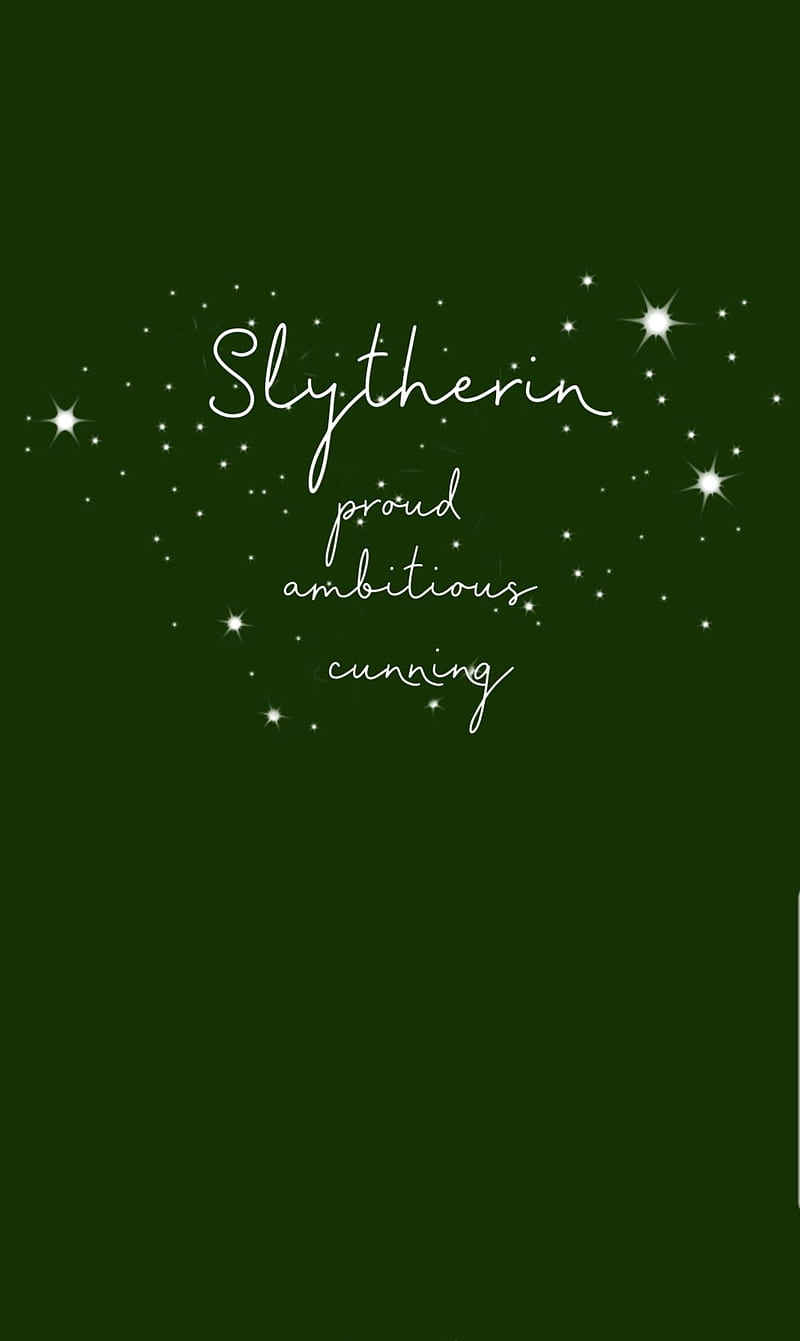 Slytherin , harry potter, green, always, lumos, magic, HD phone wallpaper