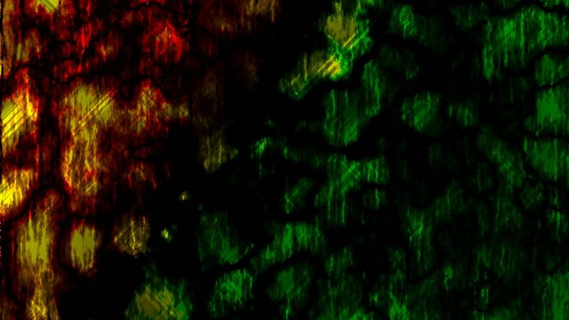 Crazy #3, epic, green, crazy, orange, redgared, abstract, shit, HD wallpaper