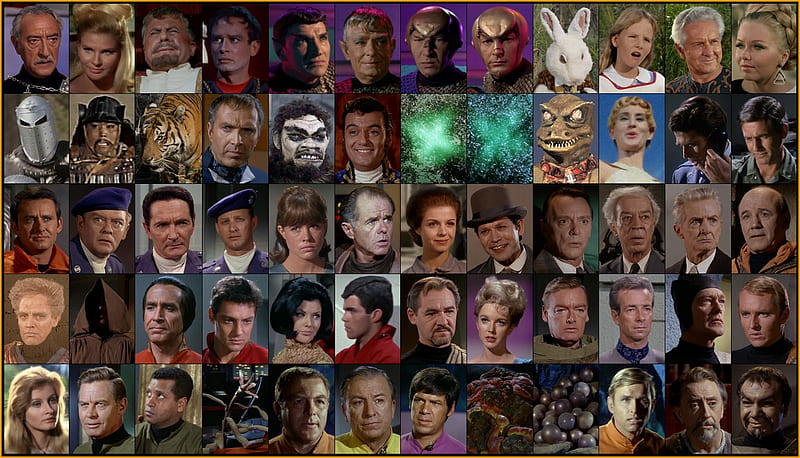 Star Trek The Original Series Characters Season One Part Two, The Original Series, Star Trek, Characters, Trek Characters, HD wallpaper