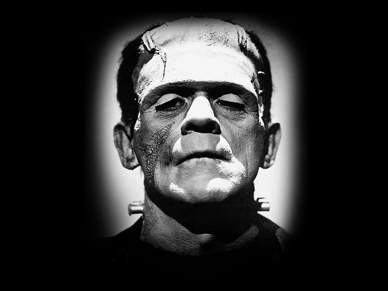 Hipster Frankenstein | Vintage halloween art, Iphone wallpaper tumblr  hipster, Creepy paintings