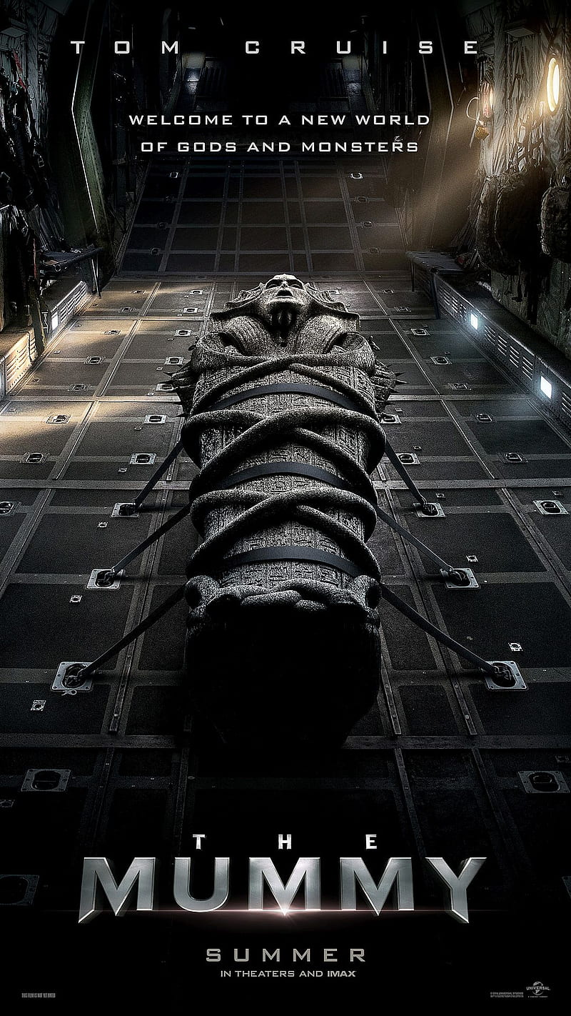 The Mummy, 2017, movie, poster, HD phone wallpaper
