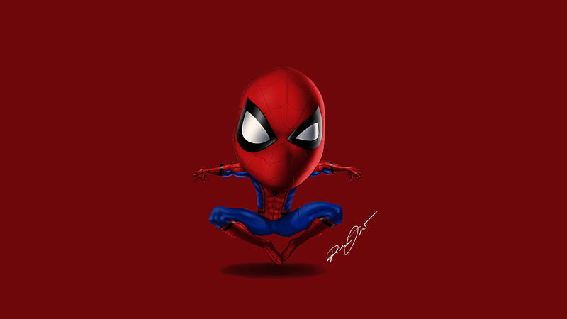 Spiderman Digital Artwork, spiderman, digital-art, artist, superheroes, artwork, HD wallpaper