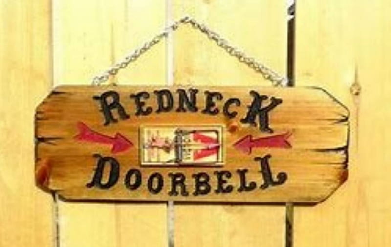 door holler, redneck, doorbell, rat, trap, HD wallpaper