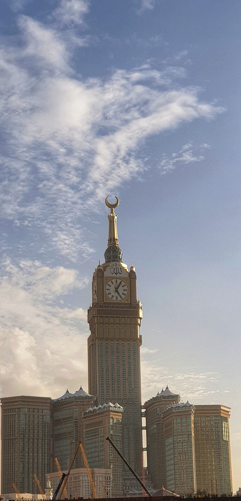 Clock tower, clocktower, makkah, HD phone wallpaper