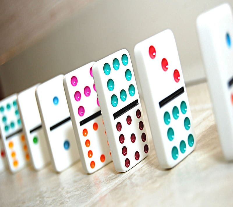 Domino Games Cubes, 2013, colorful, cool, dominos, dots ludo, new, nice, HD wallpaper