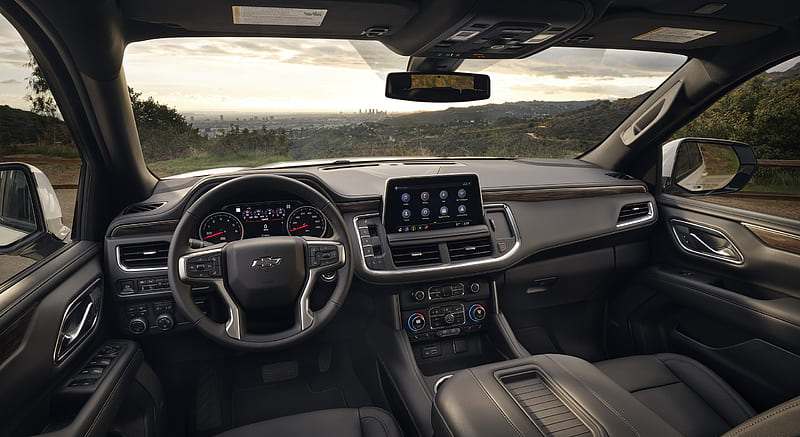 2021 Chevrolet Tahoe Z71 - Interior, car, HD wallpaper | Peakpx