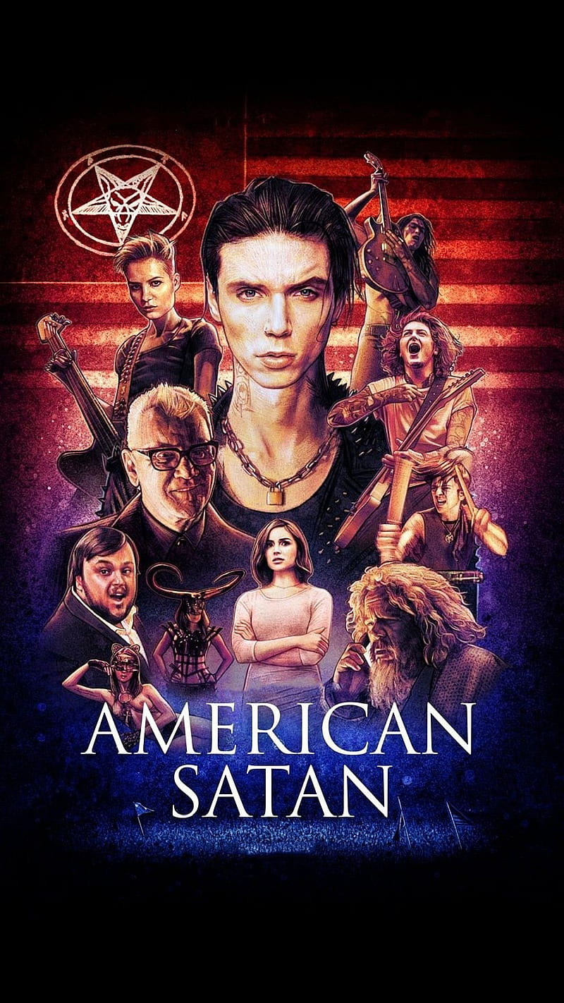 American S***n, 2017, andy biersack, drama, movie, music, poster, thriller, HD phone wallpaper