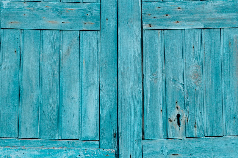 two gray wooden doors, HD wallpaper