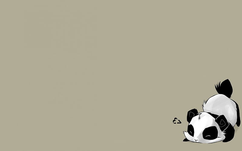 Cute panda lies on cloud Vector illustration  Stock Illustration  85708387  PIXTA
