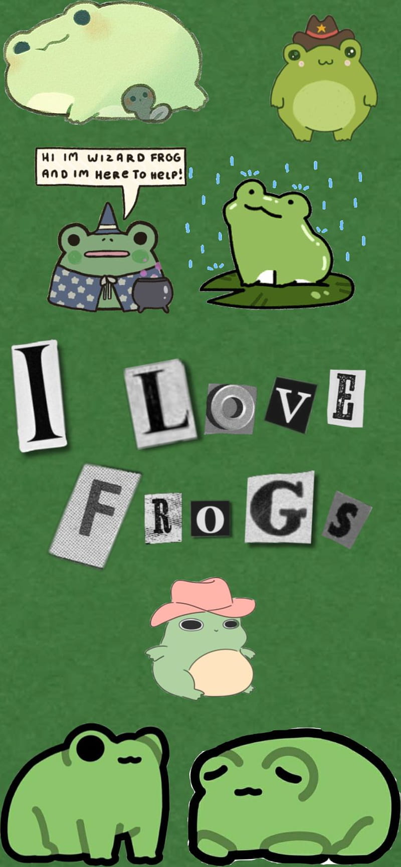 frogs, Cartoon Frog, HD phone wallpaper