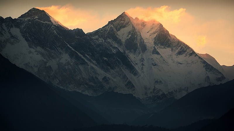 Roof of the Himalayas scenery 08, HD wallpaper