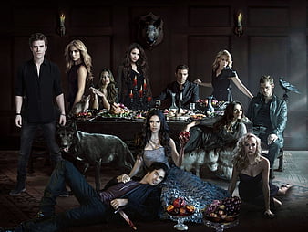 Pin by Haley ⭐️ on HAUNTED MASQUERADE  Klaus and caroline, Vampire diaries,  Vampire diaries cast