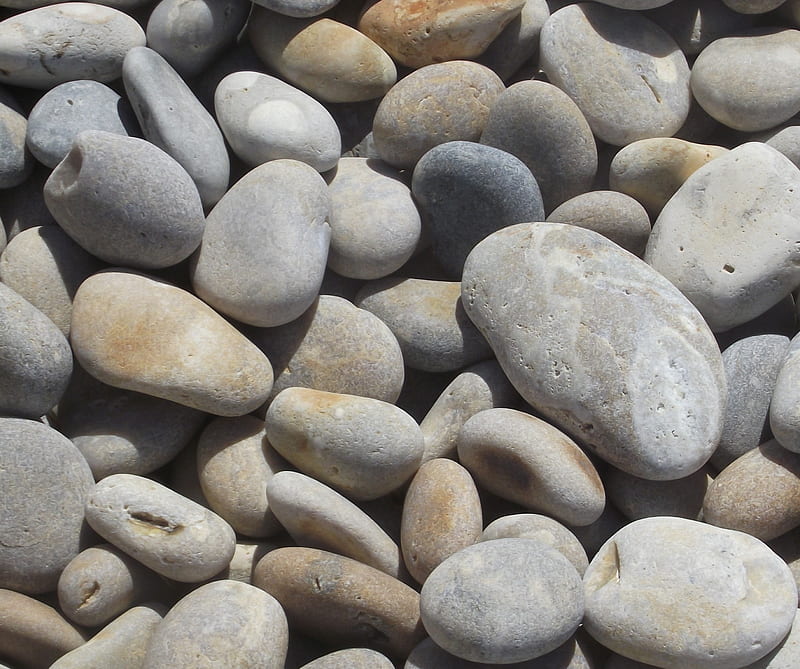 Stones, beach, pebbles, shingle, HD wallpaper