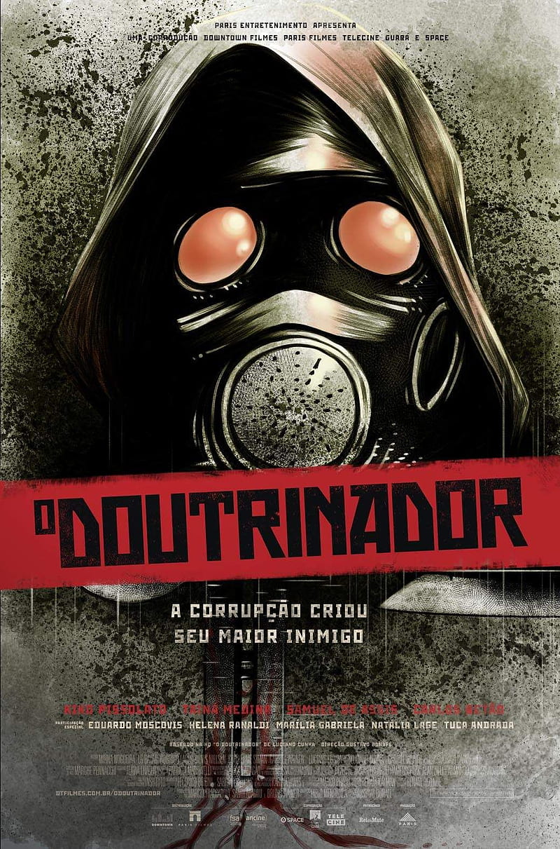 O Doutrinador, anti-heroi, brasileiro, gas, heroi, mascara, nacional, quadrinho, HD phone wallpaper