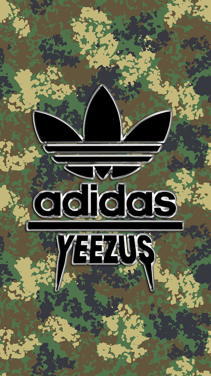 Adidas Swag, black, camo, camouflage, cool, drake, minimal, supreme, yeezy,  HD phone wallpaper