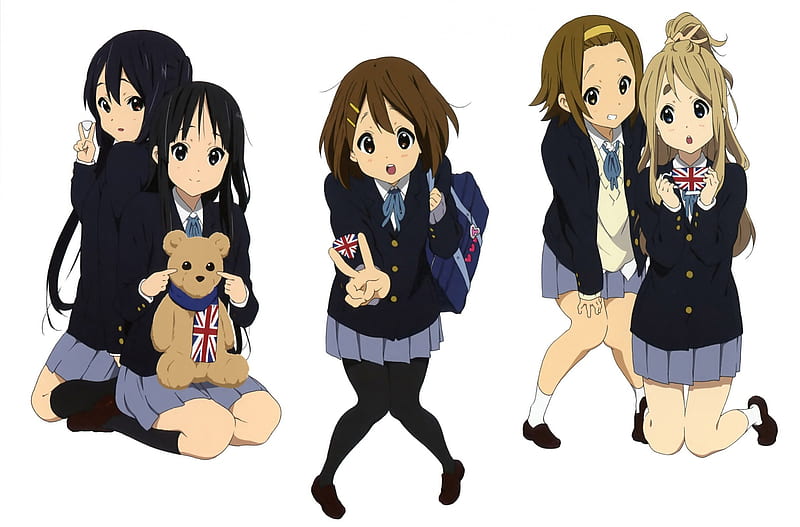 Download Kawaii Anime K-on! Characters Wallpaper