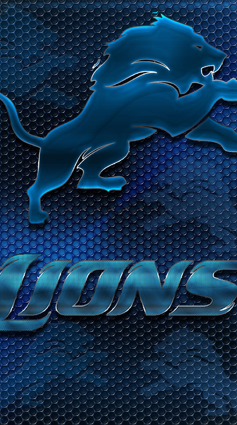 Detroit Lions, detroit, football, lions, michigan, nfl, sport, HD phone wallpaper