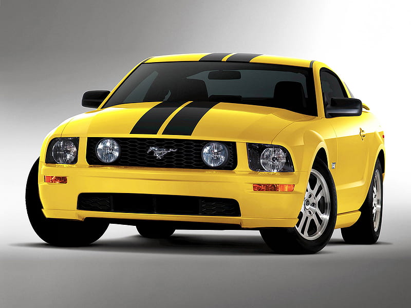 2005 Ford Mustang GT, 5th Gen, Coupe, V8, car, HD wallpaper