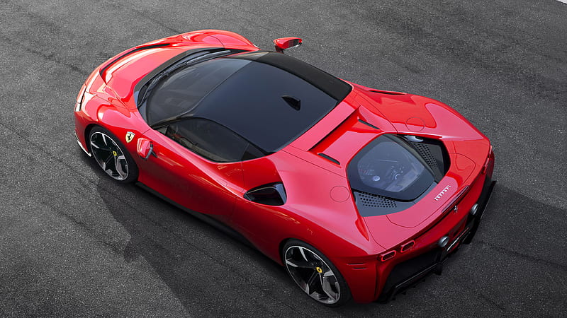 2020 Ferrari SF90 Stradale, Coupe, Hybrid, Turbo, V8, car, HD wallpaper