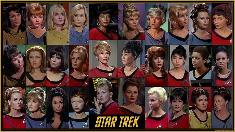 Women of Starfleet from The Original Series, Uhura, Chapel, Star Trek, Rand, Original Series Star Trek, HD wallpaper