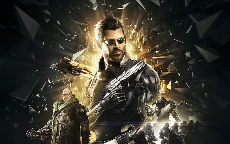 Deus Ex, Mankind Divided, 2016, first person shooter, HD wallpaper