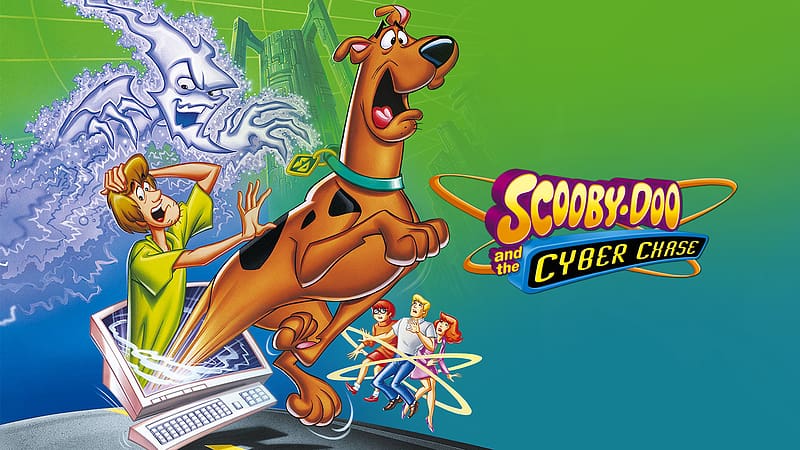 Movie, Scooby Doo, Daphne Blake, Fred Jones, Shaggy Rogers, Velma Dinkley, Scooby Doo And The Cyber Chase, Mystery Inc, HD wallpaper