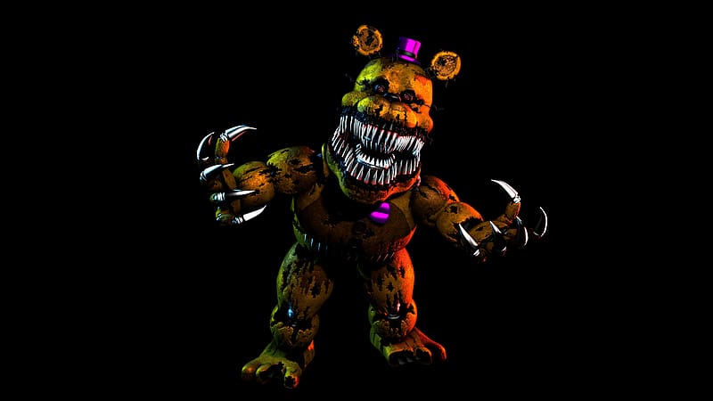 Download HD Nightmare Withered Freddy - Five Nights At Freddy's