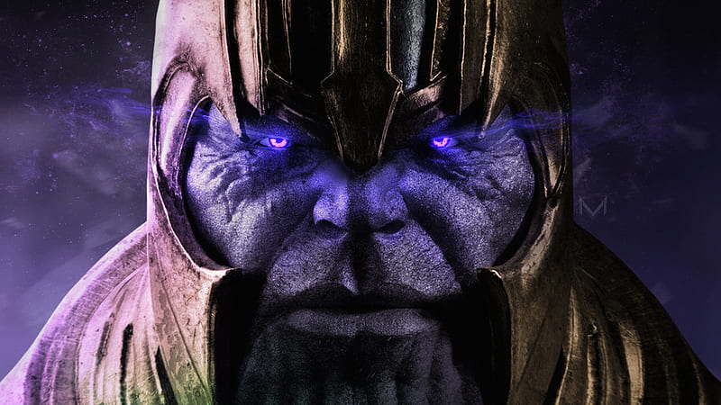Thanos The End Is Near, thanos, artist, artwork, , digital-art, superheroes, HD wallpaper